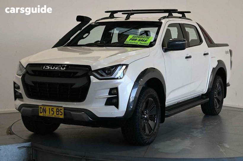 White 2022 Isuzu D-MAX Crew Cab Utility X-Terrain (4X4)