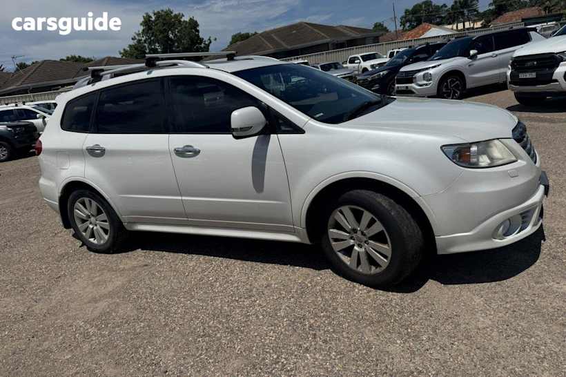 White 2009 Subaru Tribeca Wagon 3.6R Premium (7 Seat)