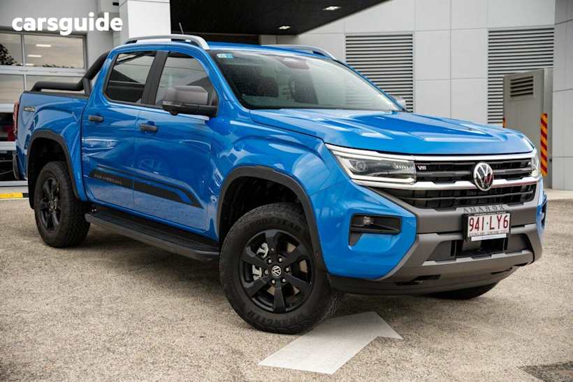 Blue 2024 Volkswagen Amarok Dual Cab Utility Panamericana TDI600 4Motion