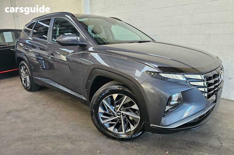 Grey 2021 Hyundai Tucson Wagon
