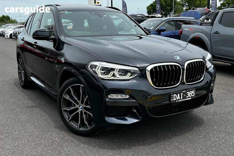 Black 2019 BMW X3 Wagon Xdrive30D M-Sport
