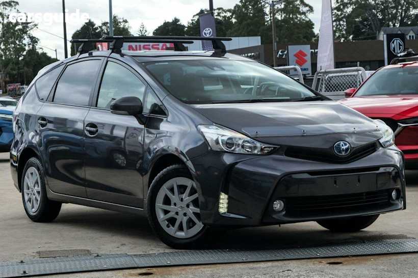Grey 2020 Toyota Prius V Wagon Hybrid