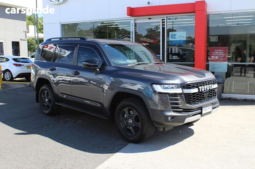 Grey 2024 Toyota Landcruiser Wagon