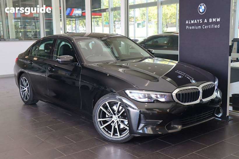 Black 2022 BMW 320I Sedan Sport