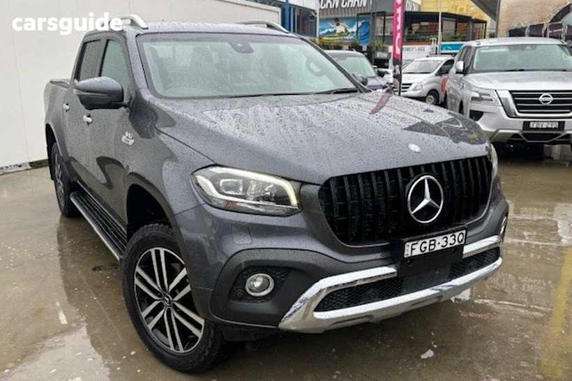 Grey 2018 Mercedes-Benz X350 Dual Cab Utility D Power (4Matic)