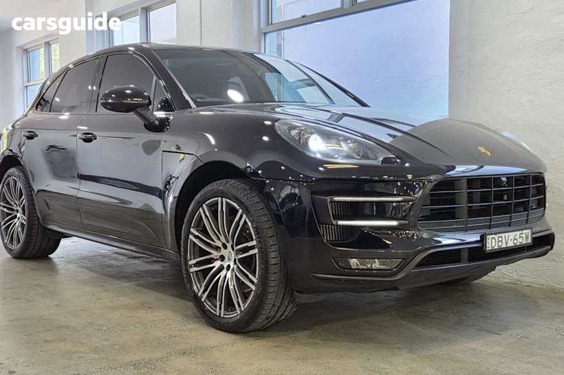 Black 2015 Porsche Macan Wagon Turbo
