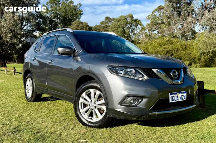 Grey 2016 Nissan X-Trail Wagon St-L 7 Seat (Fwd)