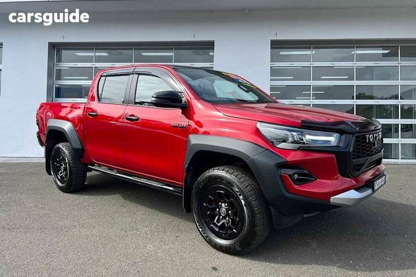 Red 2024 Toyota Hilux Double Cab Pick Up GR-Sport (4X4)