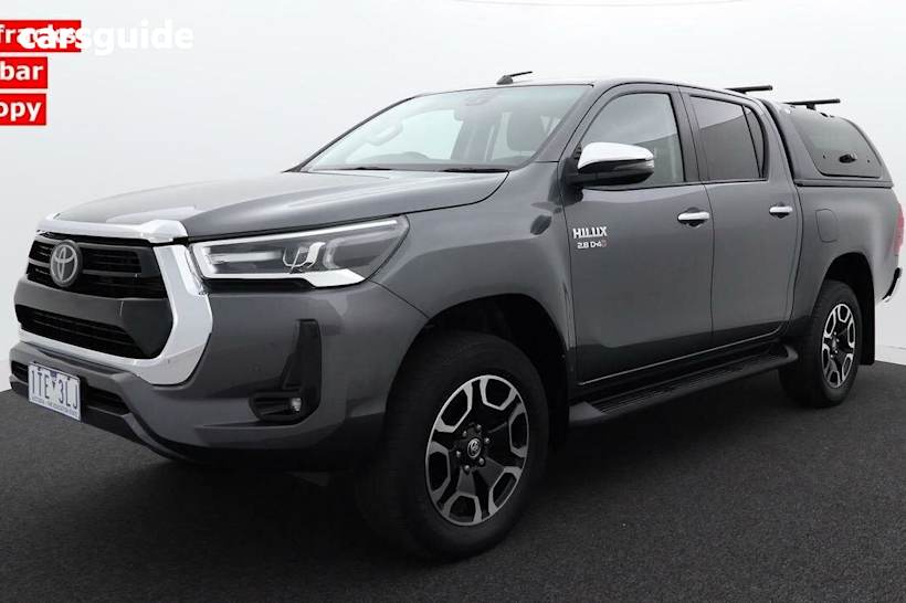 Grey 2020 Toyota Hilux Double Cab Pick Up SR5 (4X4)