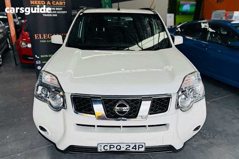 White 2012 Nissan X-Trail Wagon ST (4X4)