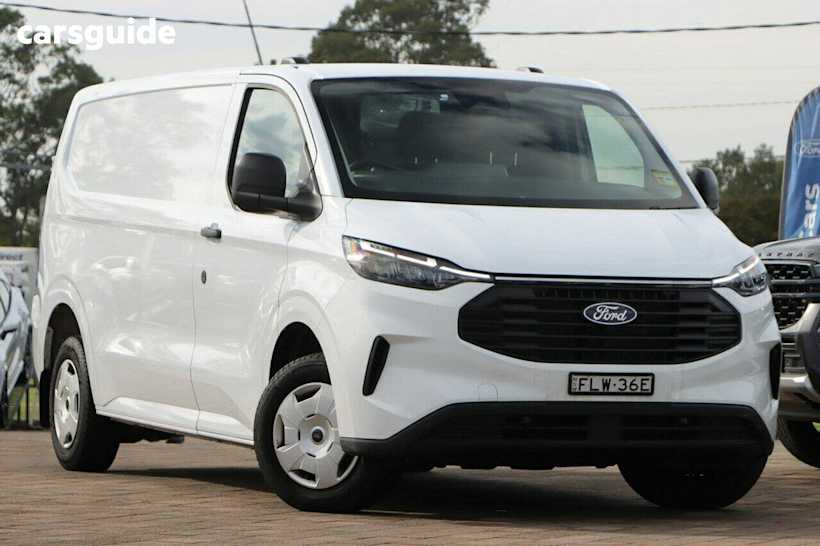 White 2023 Ford Transit Custom Van 320L (lwb)