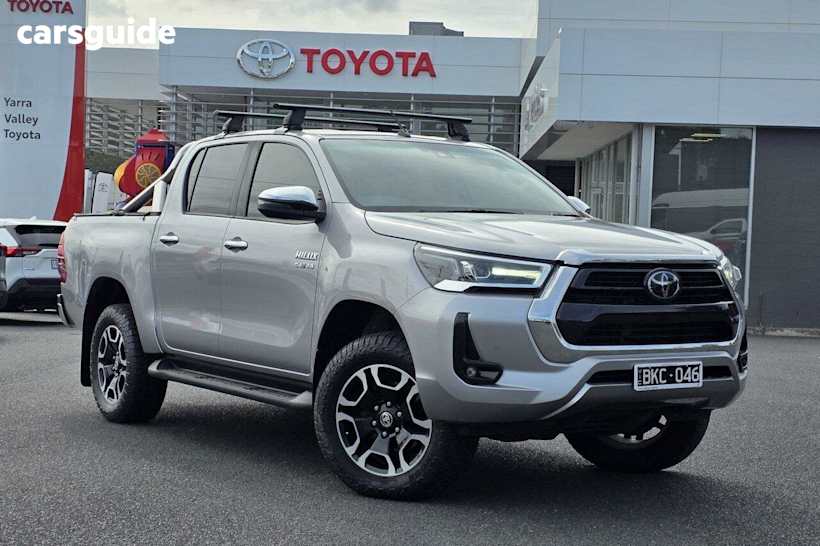 Silver 2020 Toyota Hilux Double Cab Pick Up SR5 (4X4)