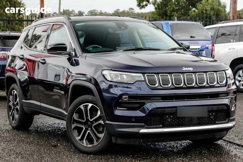 Blue 2022 Jeep Compass Wagon Limited (4X4)
