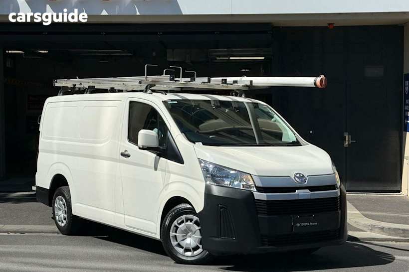 White 2020 Toyota Hiace Commercial LWB