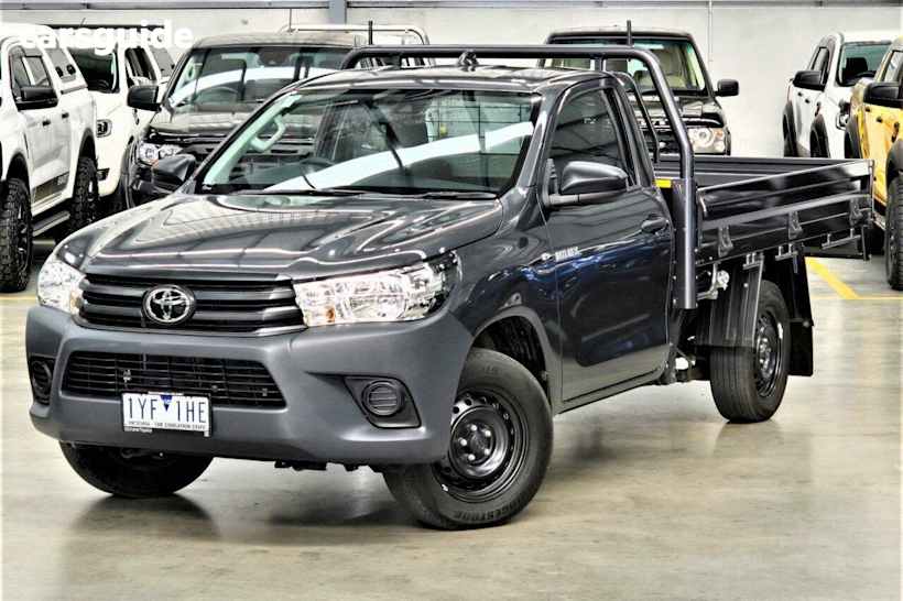 Grey 2023 Toyota Hilux Ute Tray Workmate 4x2