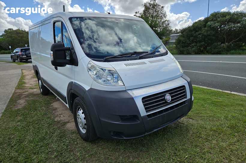 White 2013 Fiat Ducato Commercial