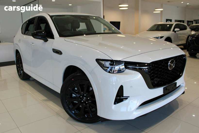 White 2025 Mazda CX-60 Wagon D50E GT Vision Hybrid