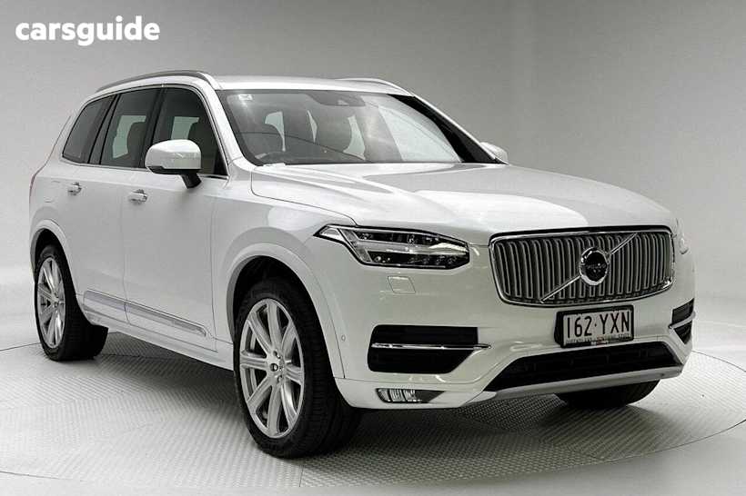 White 2018 Volvo XC90 Wagon D5 Inscription