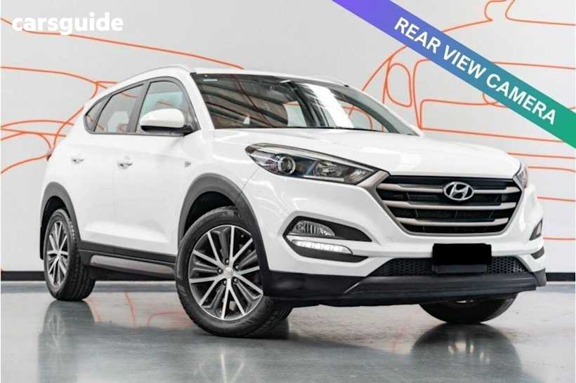 White 2015 Hyundai Tucson Wagon Active X (fwd)