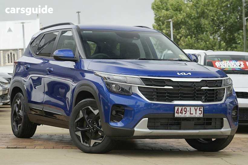 Blue 2024 Kia Seltos Wagon Sport+ (awd)