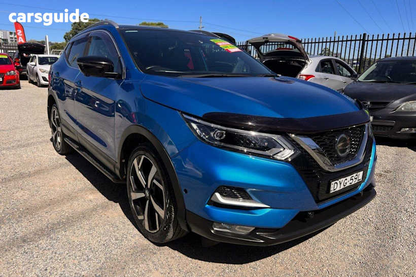 Blue 2018 Nissan Qashqai Wagon Ti J11 MY18