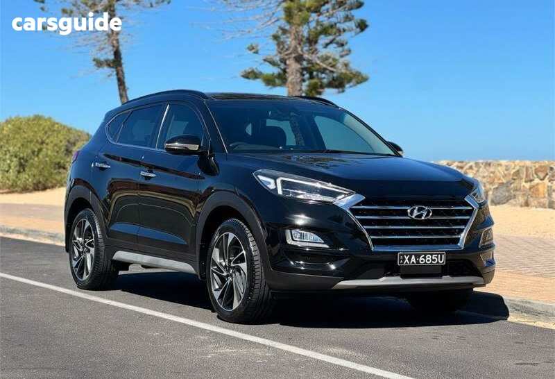 Black 2019 Hyundai Tucson Wagon Highlander (awd)