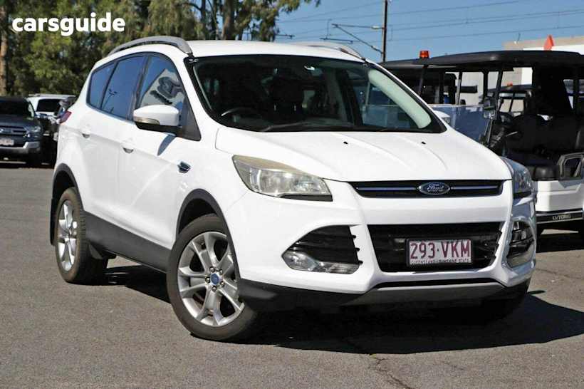 White 2014 Ford Kuga Wagon Trend (awd)