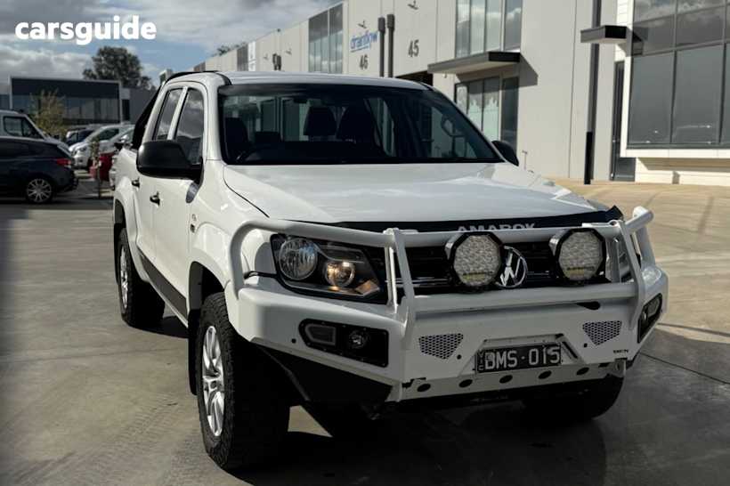 White 2021 Volkswagen Amarok Dual Cab Utility Tdi550 V6 Core 4Motion