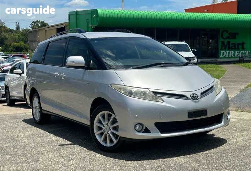 Silver 2012 Toyota Tarago Wagon GLX