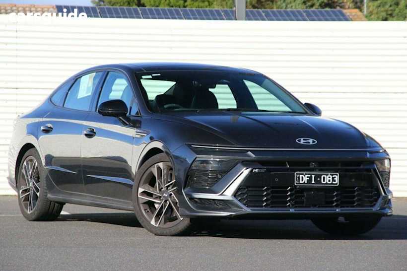 Grey 2024 Hyundai Sonata Sedan N Line