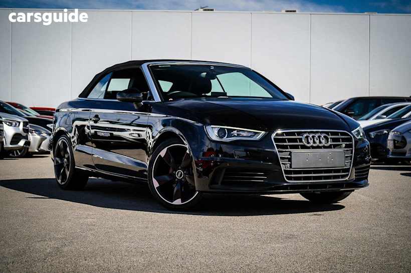 Black 2015 Audi A3 Cabriolet 1.4 Tfsi Attraction COD