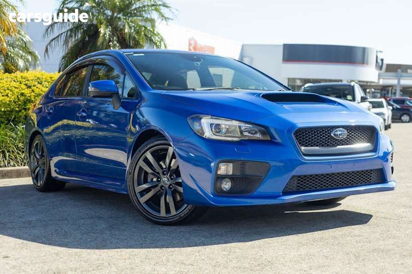 Blue 2016 Subaru WRX Sedan Premium (awd)