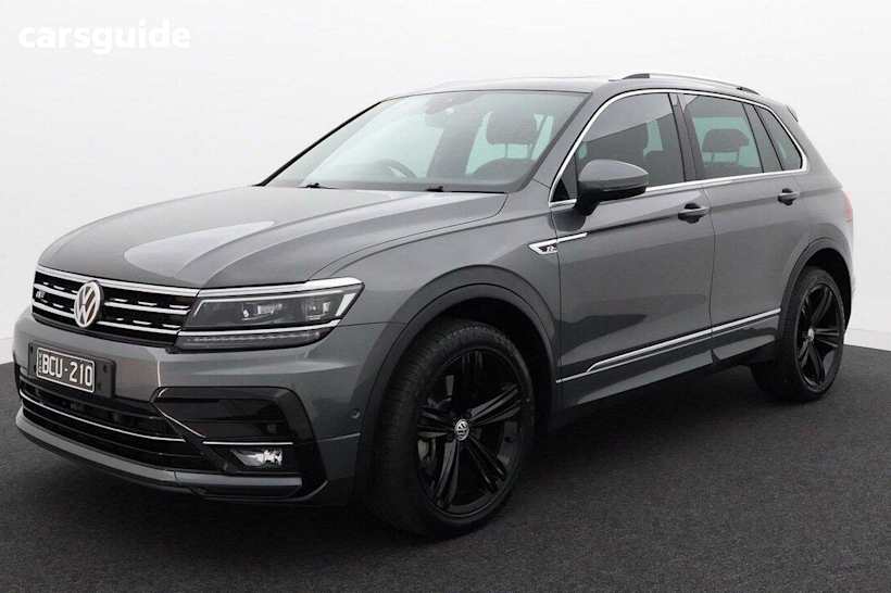 Grey 2019 Volkswagen Tiguan Wagon 132 TSI R-Line Edition