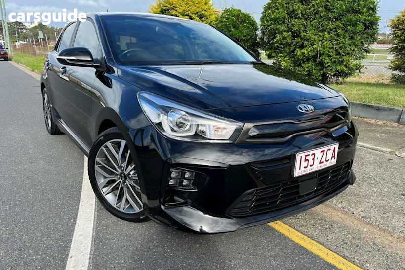 Black 2019 Kia RIO Hatchback GT-Line