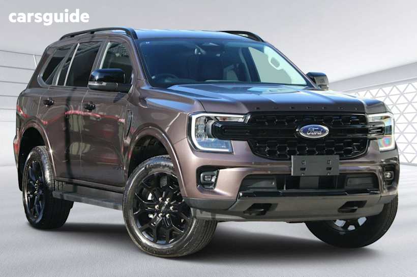 Brown 2024 Ford Everest Wagon Sport (rwd)