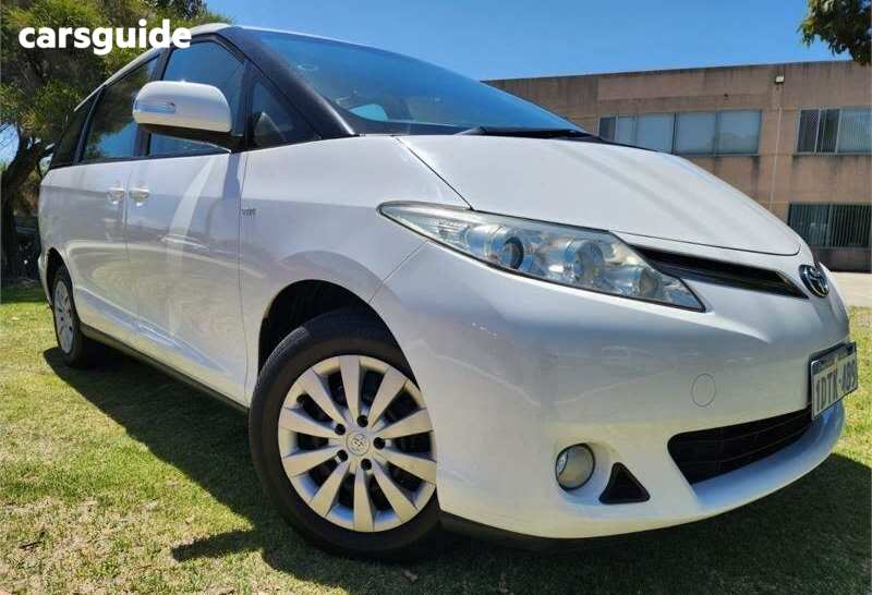 White 2011 Toyota Tarago Wagon GLI