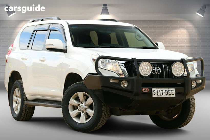 White 2014 Toyota Landcruiser Prado Wagon GXL (4X4)