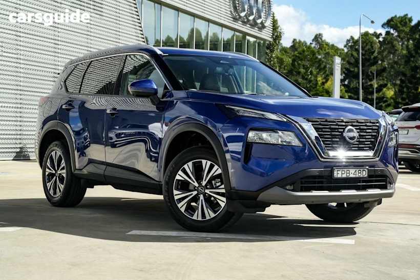 Blue 2023 Nissan X-Trail Wagon ST-L (2WD)