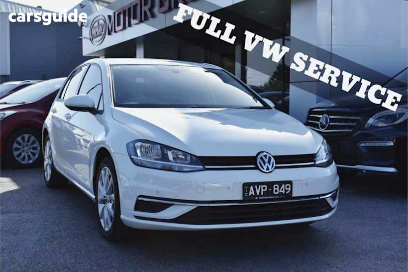 White 2018 Volkswagen Golf Hatchback 110 TSI Comfortline
