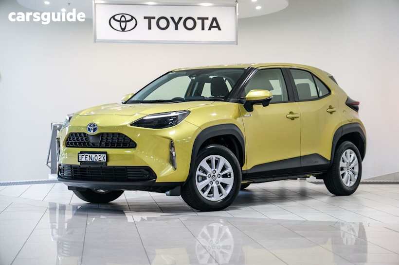 Gold 2023 Toyota Yaris Cross Wagon GX Hybrid