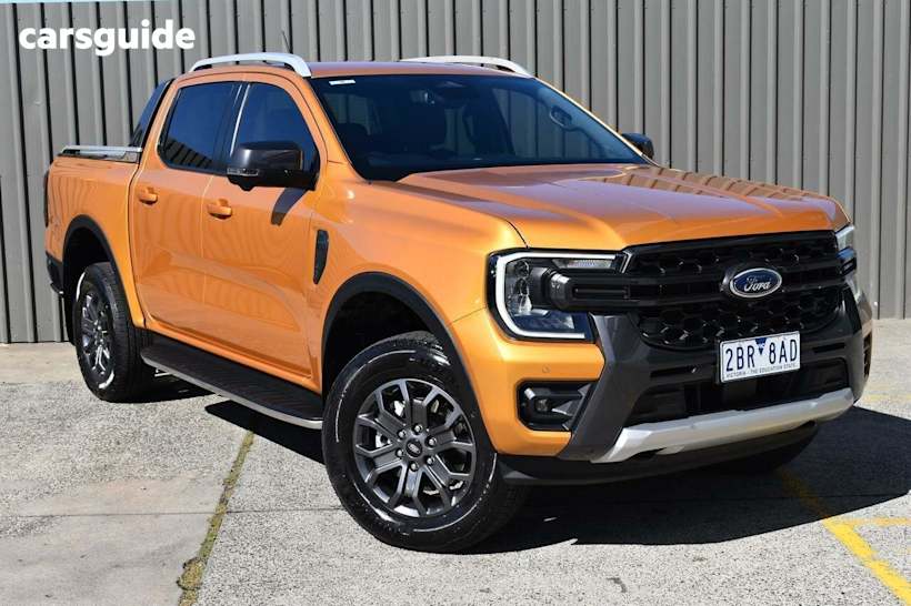 Yellow 2022 Ford Ranger Double Cab Pick Up Wildtrak 2.0 (4X4)