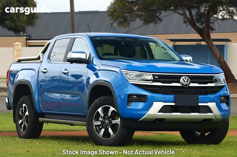 Blue 2024 Volkswagen Amarok Dual Cab Utility Style TDI600 4Motion