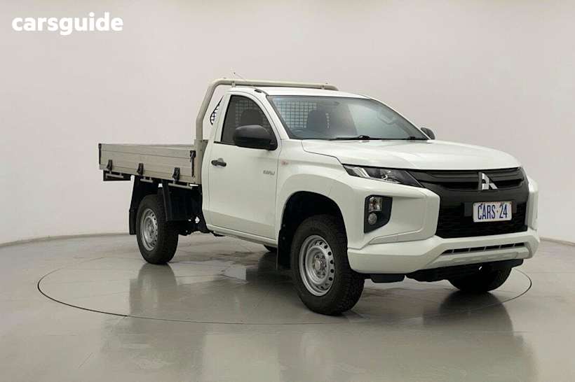 White 2021 Mitsubishi Triton Cab Chassis GLX (4X2)