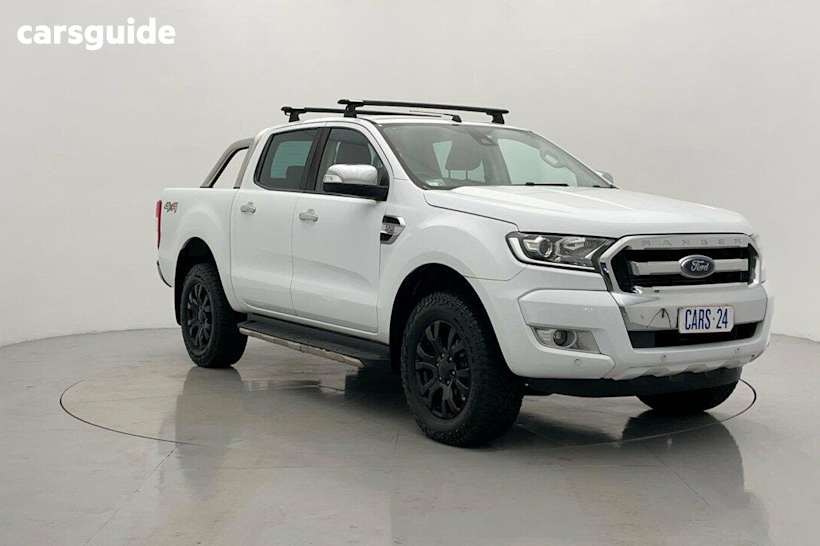 White 2018 Ford Ranger Ute Tray