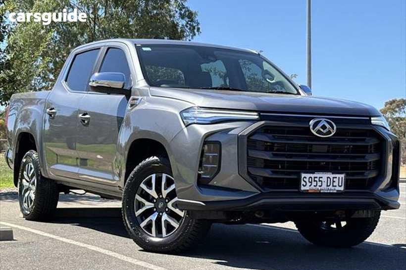 Grey 2022 LDV T60 Double Cab Utility MAX Luxe (4X4)