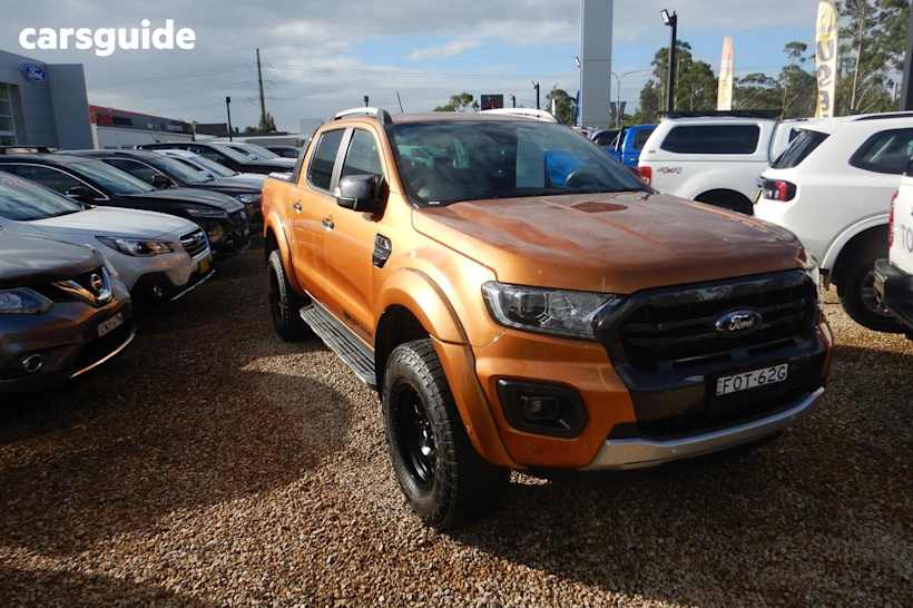 Gold 2019 Ford Ranger Double Cab Pick Up Wildtrak 2.0 (4X4)