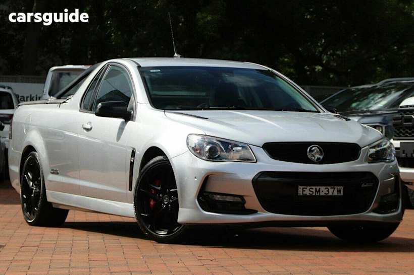Silver 2016 Holden UTE Utility SS-V Redline