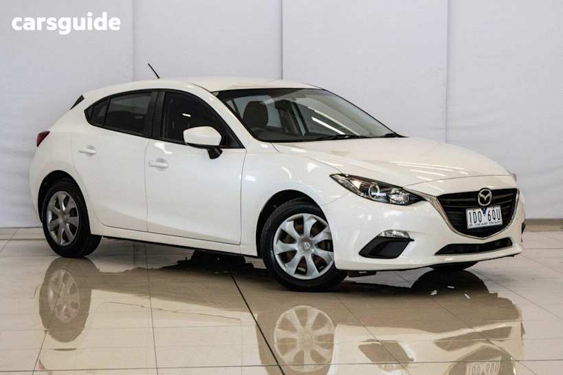 White 2014 Mazda 3 Hatchback NEO