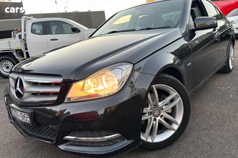 Black 2012 Mercedes-Benz C200 Sedan CDI BE