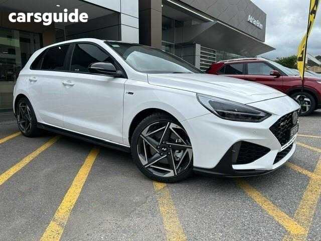 White 2024 Hyundai I30 Hatchback N Line PRM Mhev